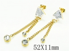 HY Wholesale Earrings 316L Stainless Steel Earrings-HY60E1096KLD