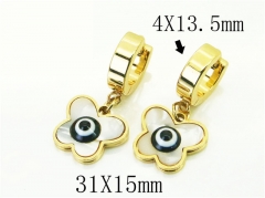 HY Wholesale Earrings 316L Stainless Steel Earrings-HY60E1028JJQ