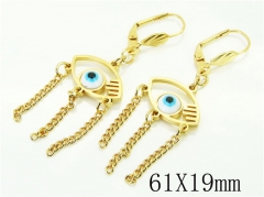 HY Wholesale Earrings 316L Stainless Steel Earrings-HY60E1085LA