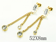 HY Wholesale Earrings 316L Stainless Steel Earrings-HY60E1116KLC