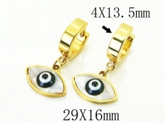 HY Wholesale Earrings 316L Stainless Steel Earrings-HY60E1018JJG