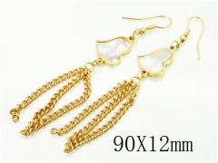 HY Wholesale Earrings 316L Stainless Steel Earrings-HY60E1049KLB
