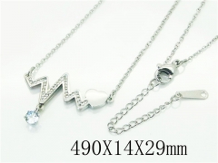 HY Wholesale Necklaces Stainless Steel 316L Jewelry Necklaces-HY19N0491NC