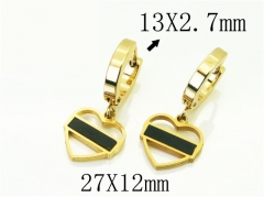 HY Wholesale Earrings 316L Stainless Steel Popular Jewelry Earrings-HY60E1389JLR