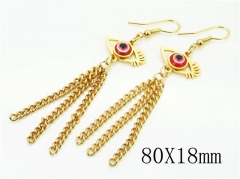 HY Wholesale Earrings 316L Stainless Steel Popular Jewelry Earrings-HY60E1449KLX