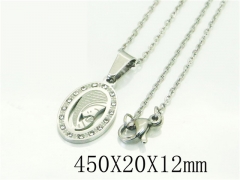 HY Wholesale Necklaces Stainless Steel 316L Jewelry Necklaces-HY74N0171LL