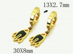 HY Wholesale Earrings 316L Stainless Steel Popular Jewelry Earrings-HY60E1343JLT