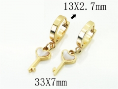 HY Wholesale Earrings 316L Stainless Steel Popular Jewelry Earrings-HY60E1340JLT