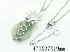 HY Wholesale Necklaces Stainless Steel 316L Jewelry Necklaces-HY92N0487HJW
