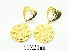 HY Wholesale Earrings 316L Stainless Steel Popular Jewelry Earrings-HY92E0137HKD