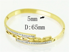 HY Wholesale Bangles Jewelry Stainless Steel 316L Fashion Bangle-HY32B0894HIS