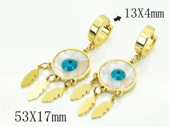 HY Wholesale Earrings 316L Stainless Steel Popular Jewelry Earrings-HY60E1287KR