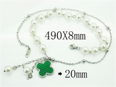 HY Wholesale Necklaces Stainless Steel 316L Jewelry Necklaces-HY80N0679NR