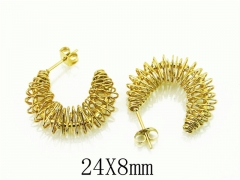 HY Wholesale Earrings 316L Stainless Steel Popular Jewelry Earrings-HY09E0105HSS