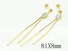 HY Wholesale Earrings 316L Stainless Steel Popular Jewelry Earrings-HY60E1473KLF