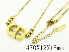 HY Wholesale Necklaces Stainless Steel 316L Jewelry Necklaces-HY09N1440PX