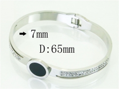 HY Wholesale Bangles Jewelry Stainless Steel 316L Fashion Bangle-HY32B0871HHW