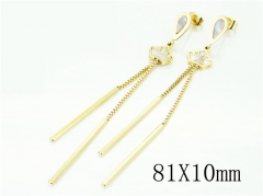 HY Wholesale Earrings 316L Stainless Steel Popular Jewelry Earrings-HY60E1470KOY