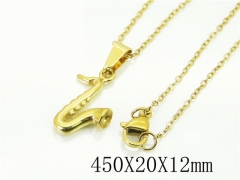 HY Wholesale Necklaces Stainless Steel 316L Jewelry Necklaces-HY74N0146LO