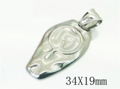 HY Wholesale Pendant Jewelry 316L Stainless Steel Jewelry Pendant-HY39P0546JR
