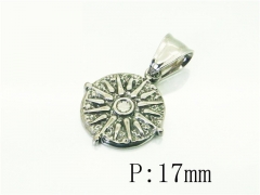 HY Wholesale Pendant Jewelry 316L Stainless Steel Jewelry Pendant-HY39P0603JX