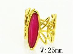 HY Wholesale Popular Rings Jewelry Stainless Steel 316L Rings-HY12R0668HHV