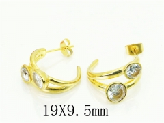 HY Wholesale Earrings 316L Stainless Steel Popular Jewelry Earrings-HY16E0175PD