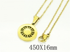 HY Wholesale Necklaces Stainless Steel 316L Jewelry Necklaces-HY74N0158LE
