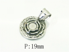 HY Wholesale Pendant Jewelry 316L Stainless Steel Jewelry Pendant-HY39P0581JA