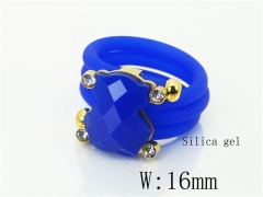 HY Wholesale Popular Rings Jewelry Silica Gel And Stainless Steel 316L Rings-HY64R0860HIE