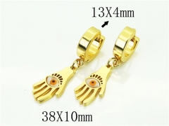 HY Wholesale Earrings 316L Stainless Steel Popular Jewelry Earrings-HY60E1330JLQ