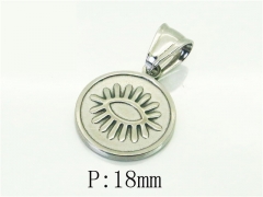 HY Wholesale Pendant Jewelry 316L Stainless Steel Jewelry Pendant-HY39P0592JR