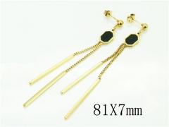 HY Wholesale Earrings 316L Stainless Steel Popular Jewelry Earrings-HY60E1474KLE