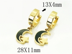 HY Wholesale Earrings 316L Stainless Steel Popular Jewelry Earrings-HY60E1370JLS