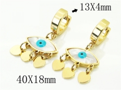 HY Wholesale Earrings 316L Stainless Steel Popular Jewelry Earrings-HY60E1415KY