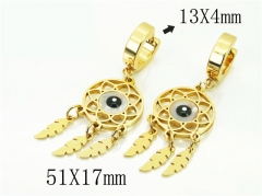 HY Wholesale Earrings 316L Stainless Steel Popular Jewelry Earrings-HY60E1303KQ