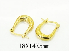 HY Wholesale Earrings 316L Stainless Steel Popular Jewelry Earrings-HY16E0093OF