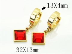 HY Wholesale Earrings 316L Stainless Steel Popular Jewelry Earrings-HY60E1413JLS