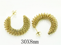 HY Wholesale Earrings 316L Stainless Steel Popular Jewelry Earrings-HY09E0104HZZ