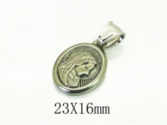 HY Wholesale Pendant Jewelry 316L Stainless Steel Jewelry Pendant-HY39P0650JD