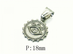 HY Wholesale Pendant Jewelry 316L Stainless Steel Jewelry Pendant-HY39P0591JT