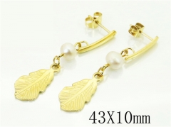 HY Wholesale Earrings 316L Stainless Steel Popular Jewelry Earrings-HY92E0123HCC