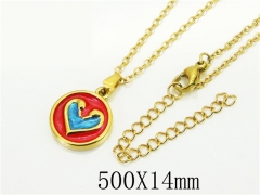 HY Wholesale Necklaces Stainless Steel 316L Jewelry Necklaces-HY12N0599NS
