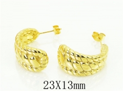 HY Wholesale Earrings 316L Stainless Steel Popular Jewelry Earrings-HY16E0147OW