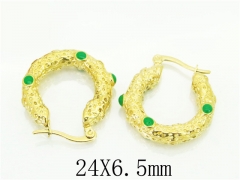 HY Wholesale Earrings 316L Stainless Steel Popular Jewelry Earrings-HY32E0440HWW