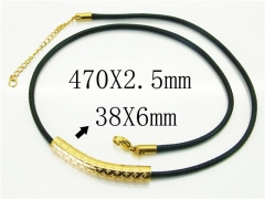 HY Wholesale Necklaces Stainless Steel 316L Jewelry Necklaces-HY09N1447OL