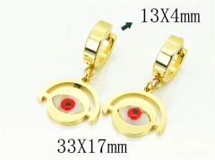 HY Wholesale Earrings 316L Stainless Steel Popular Jewelry Earrings-HY60E1323JLU