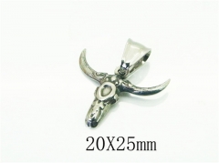 HY Wholesale Pendant Jewelry 316L Stainless Steel Jewelry Pendant-HY39P0652JR