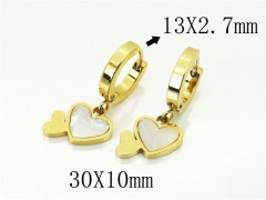 HY Wholesale Earrings 316L Stainless Steel Popular Jewelry Earrings-HY60E1362JLY