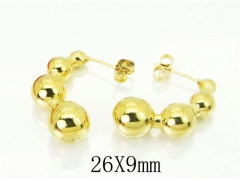 HY Wholesale Earrings 316L Stainless Steel Popular Jewelry Earrings-HY16E0116OQ